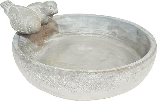 Stone Dish Bird Bath