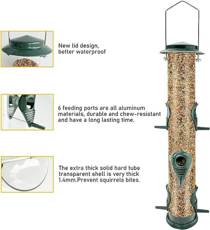 Multi-hole hanging feeder